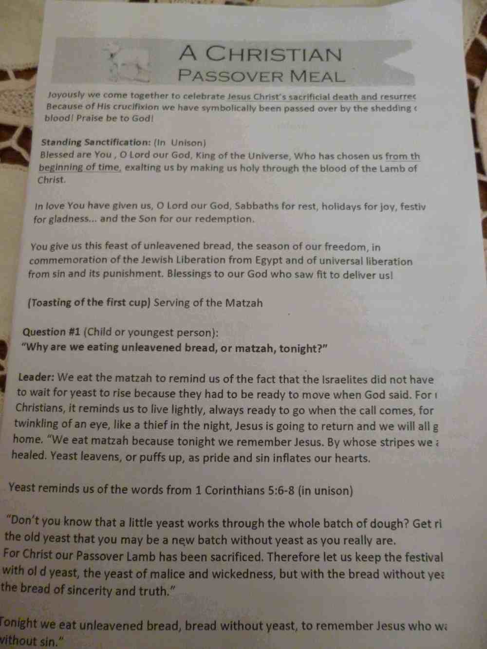 Condensed Program from this Printable link