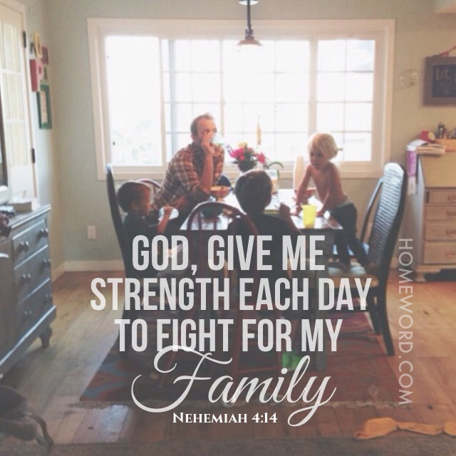 Nehemiah 4:14 from Pinterest