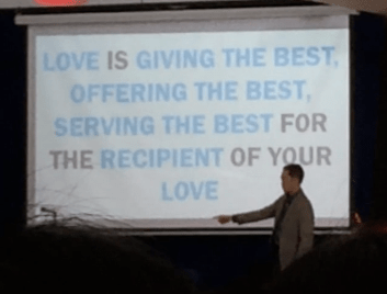 Francis Kong on "Love"