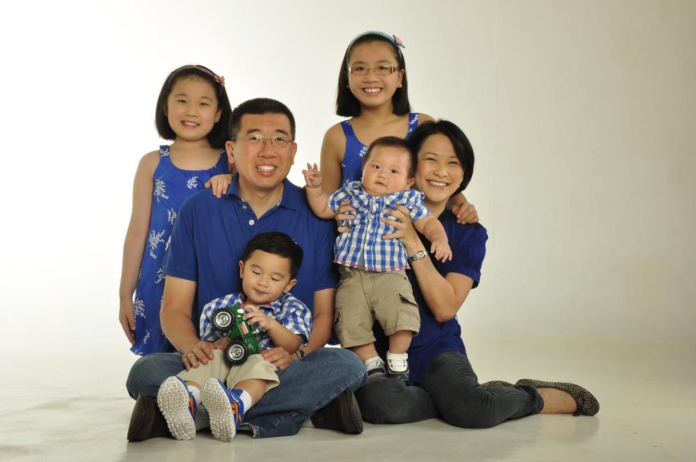 glenn jackie family blue