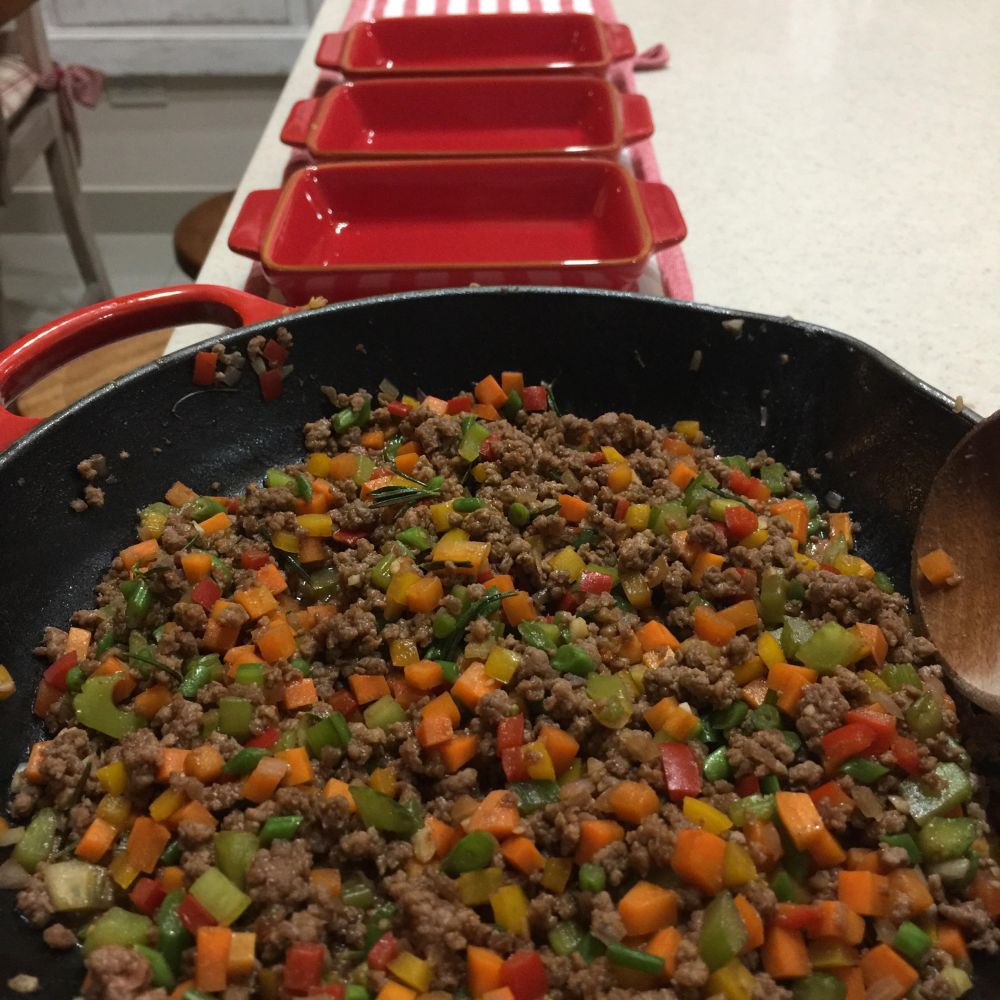 bits meat casserole divide