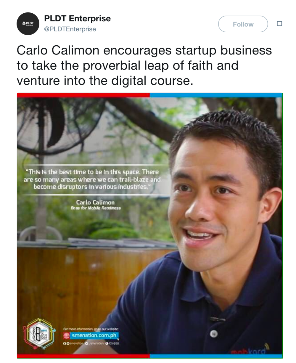 CARLO CALIMON PLDT ENTERPRISE