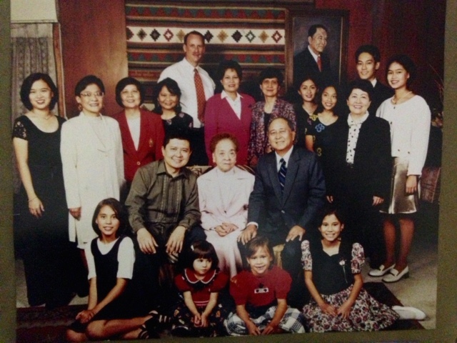 Picture of my family without my husband