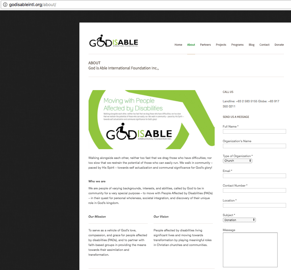 God Is Able Philippines